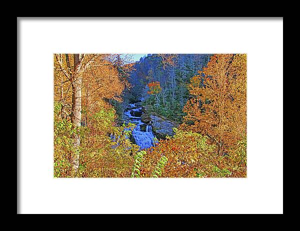 Cullasaja River Framed Print featuring the photograph The Cullasaja by HH Photography of Florida