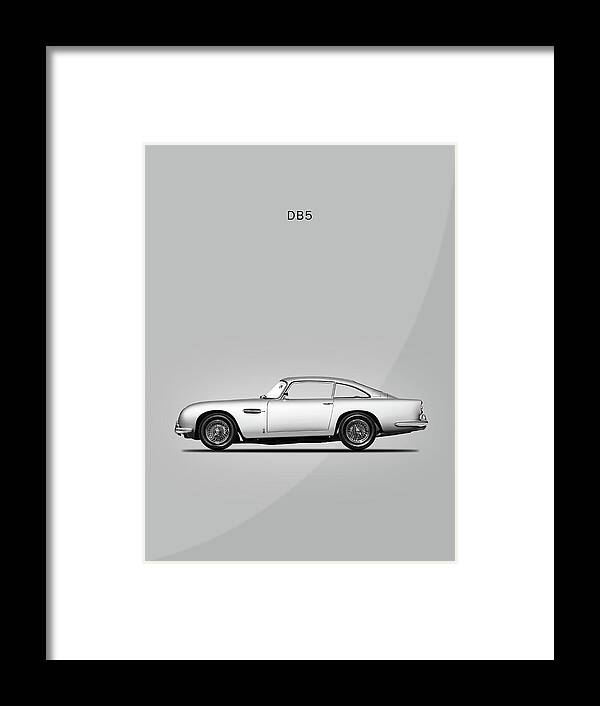 Aston Martin Db5 Framed Print featuring the photograph The DB5 by Mark Rogan