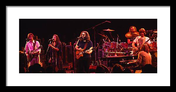 Grateful Dead Framed Print featuring the photograph The Dead '78 by Steven Sachs