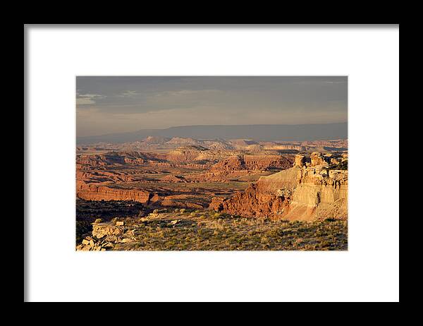 Dead Zone Framed Print featuring the photograph The Dead Zone - Utah by DArcy Evans