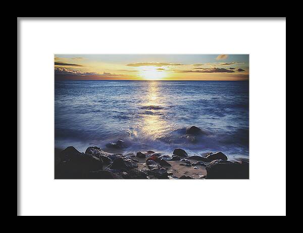 Maui Framed Print featuring the photograph The Ebb and Flow by Laurie Search