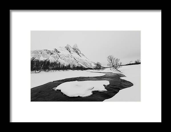 Norway Framed Print featuring the photograph The Elements of Winter by Alex Lapidus