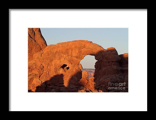 Utah Landscape Framed Print featuring the photograph The Elephant's Trunk by Jim Garrison