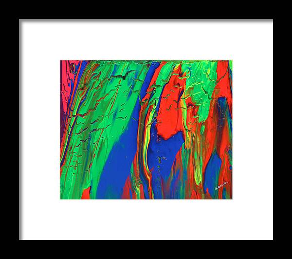 Fusionart Framed Print featuring the painting The Escape by Ralph White