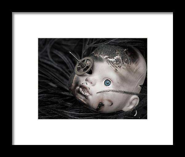 Doll Framed Print featuring the photograph The Eye of the Beholder by Chris Johnson-Standley