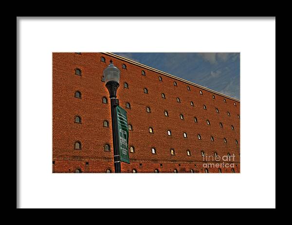 Factory Framed Print featuring the photograph The Factory by David Bishop