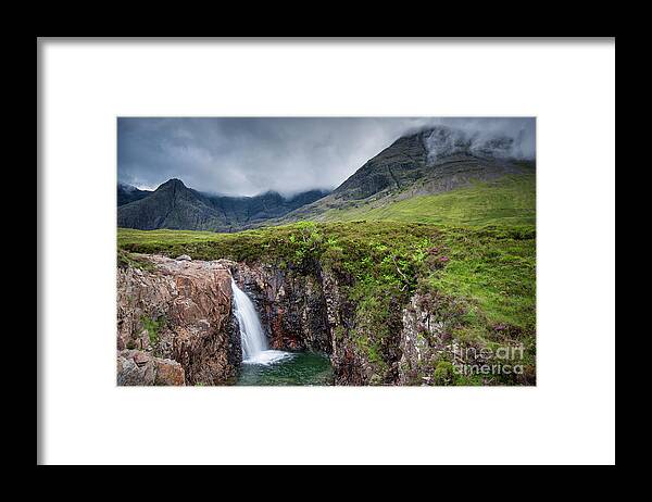 Scotland Framed Print featuring the photograph The Fairy Pools by David Lichtneker