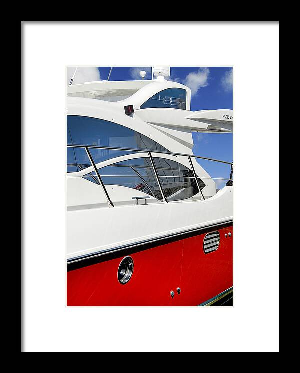Boat Framed Print featuring the photograph The Fast Lane by Robert Lacy