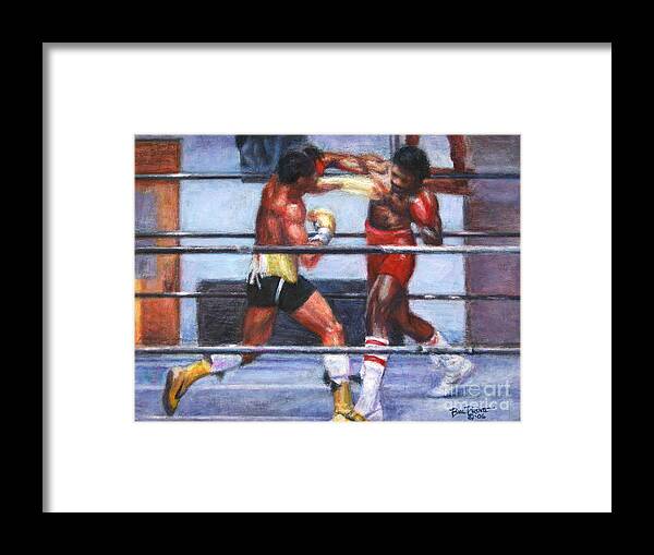 Rocky Balboa Framed Print featuring the painting The Favor - Rocky 3 by Bill Pruitt