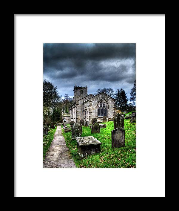 Building Framed Print featuring the photograph The Fewston Church by Dennis Dame