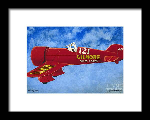Will Bullas Framed Print featuring the painting The Fly Boys... by Will Bullas