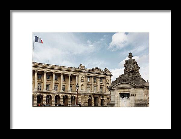 Concorde Framed Print featuring the photograph The French Naval Ministry by Hany J