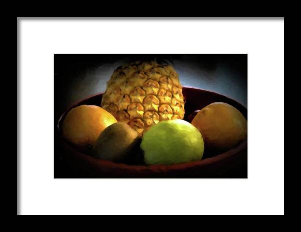 Fruit Framed Print featuring the photograph The Fruit 1 by Kristalin Davis