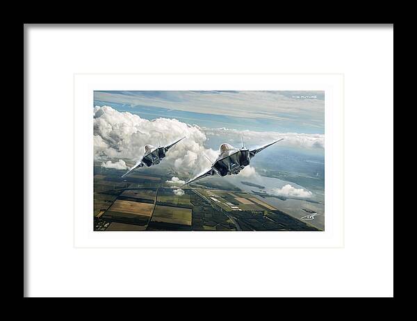 War Framed Print featuring the digital art The Future Two by Peter Van Stigt