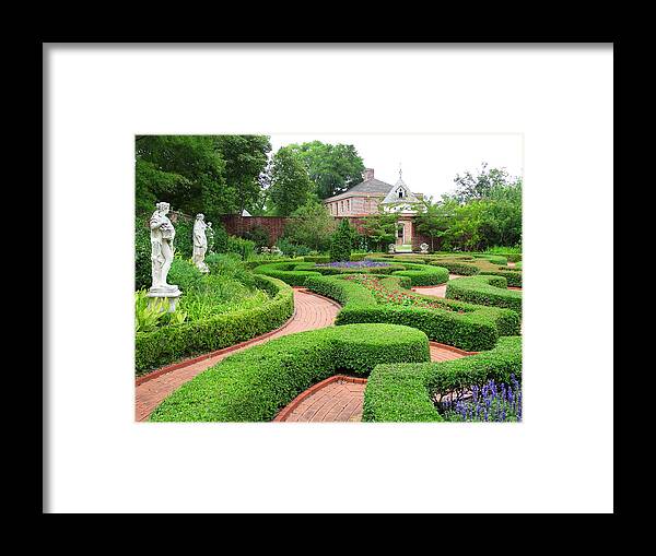 Garden Framed Print featuring the photograph The Garden 3 by Mike McGlothlen
