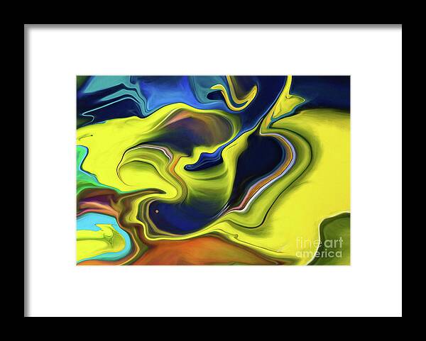 Abstract Framed Print featuring the photograph The Glory by Patti Schulze