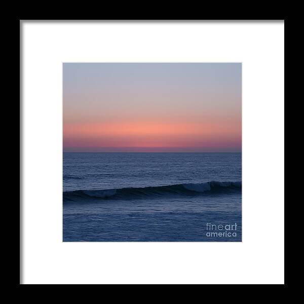 Sunset Framed Print featuring the photograph The Glow by Ana V Ramirez