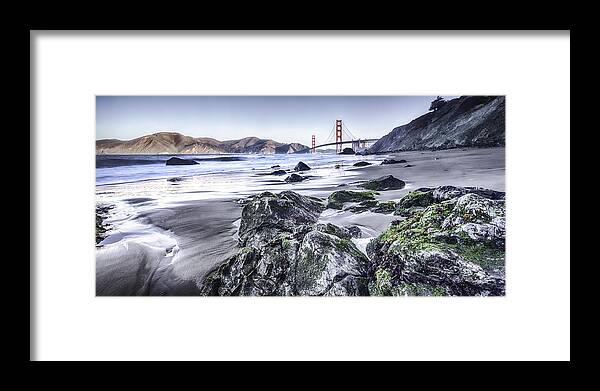 San Francisco Framed Print featuring the photograph The Golden Gate Bridge by Chris Cousins