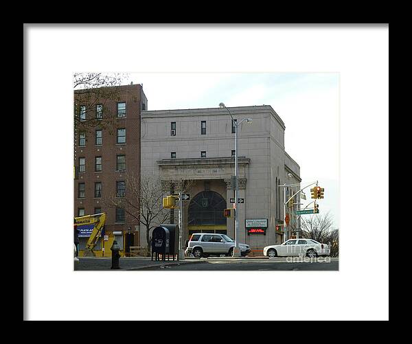 Grand Concourse Framed Print featuring the photograph The Grand Concourse Seventh Day Adventist Temple by Steven Spak