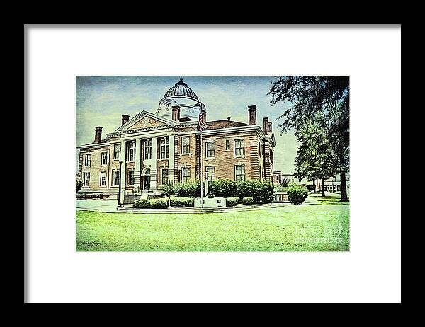 Cityscapes Framed Print featuring the digital art The Grand Ole Lady by DB Hayes