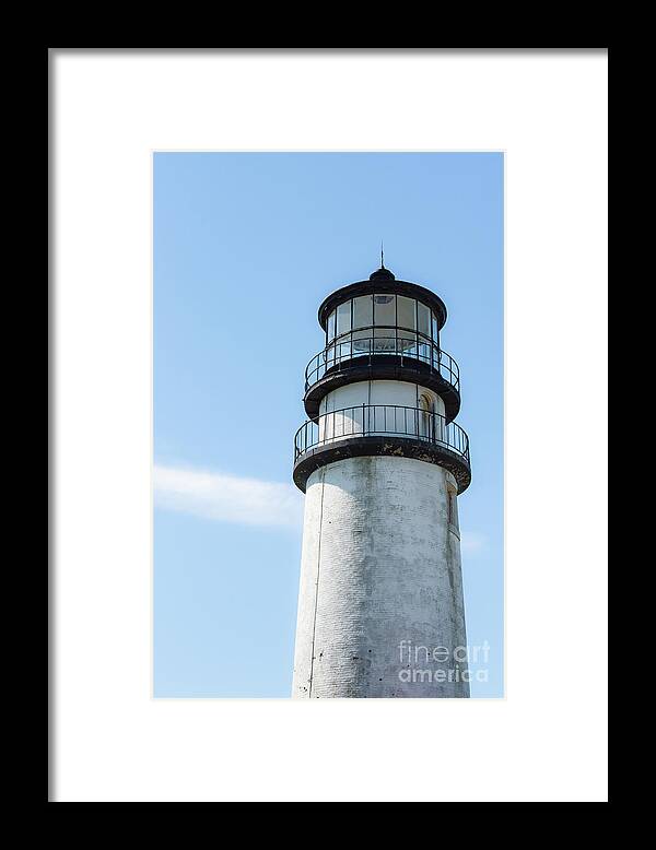 Truro Framed Print featuring the photograph The Highland Light by Lorraine Cosgrove
