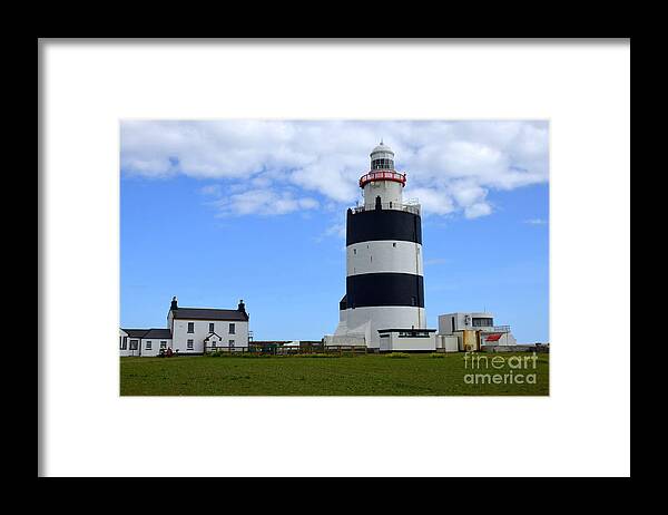 Lighthouse Framed Print featuring the photograph The Hook Lighthouse by Joe Cashin