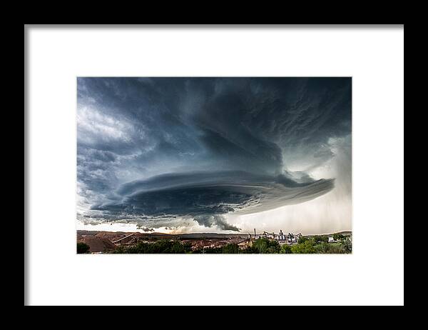 Storms Framed Print featuring the photograph The Invasion by Marcus Hustedde