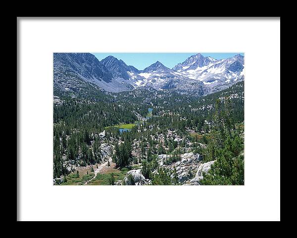 California Framed Print featuring the photograph The John Muir Trail by John Farley