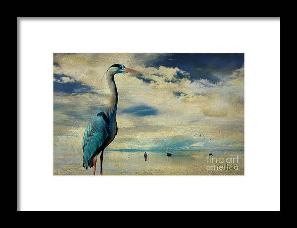 Montage Framed Print featuring the digital art The journey ... by Chris Armytage