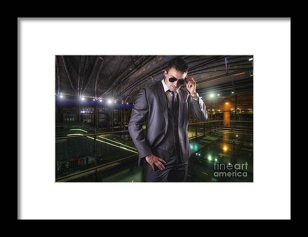 Yhun Suarez Framed Print featuring the photograph The Kingsman by Yhun Suarez