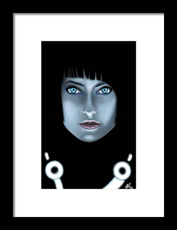 Science Fiction Framed Print featuring the digital art The Last of the ISOs by Norman Klein