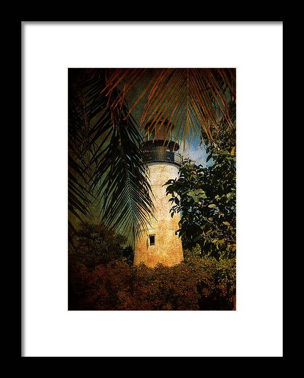 Lighthouse Framed Print featuring the photograph The Lighthouse in Key West by Susanne Van Hulst