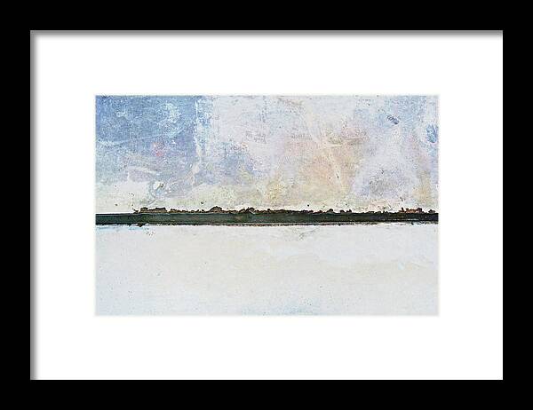The Framed Print featuring the photograph The Line by Tinto Designs