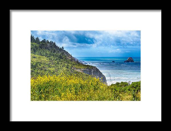 Scenic Framed Print featuring the photograph The Lost Coast by AJ Schibig