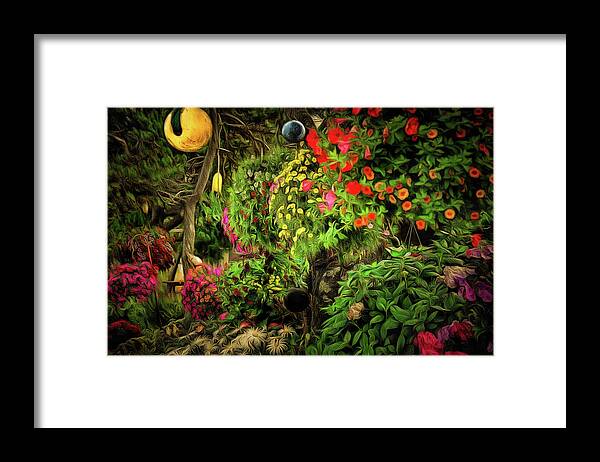 Thom Zehrfeld Framed Print featuring the photograph The Magical Garden by Thom Zehrfeld