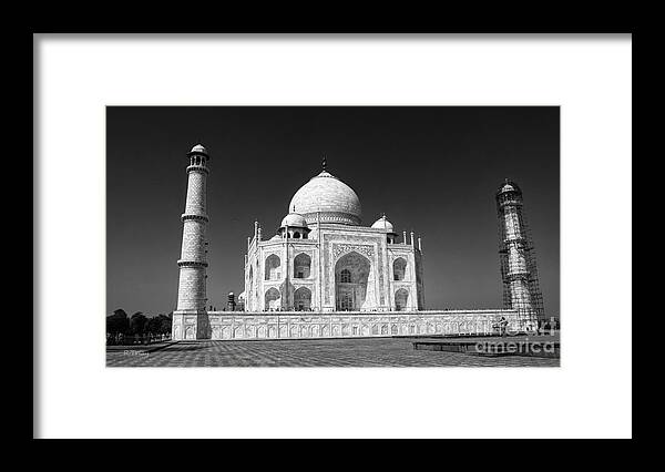 Taj Mahal Framed Print featuring the photograph The Magnificent Taj Mahal by Rene Triay FineArt Photos