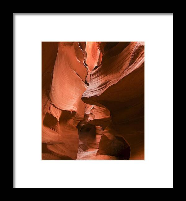 Slot Canyon Framed Print featuring the photograph The Maze by Scott Read
