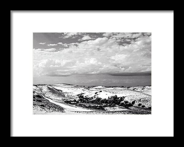 B&w Framed Print featuring the photograph The Measure by Frank Winters