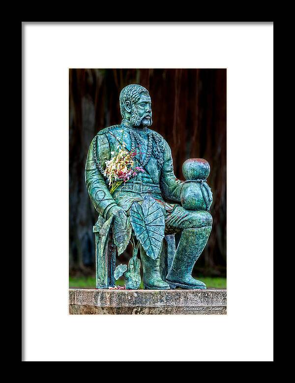 Merrie Monarch Framed Print featuring the photograph The Merrie Monarch by Christopher Holmes
