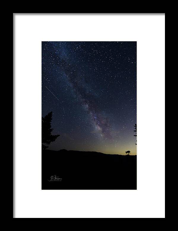 Alta Framed Print featuring the photograph The Milky Way 1 by Jim Thompson