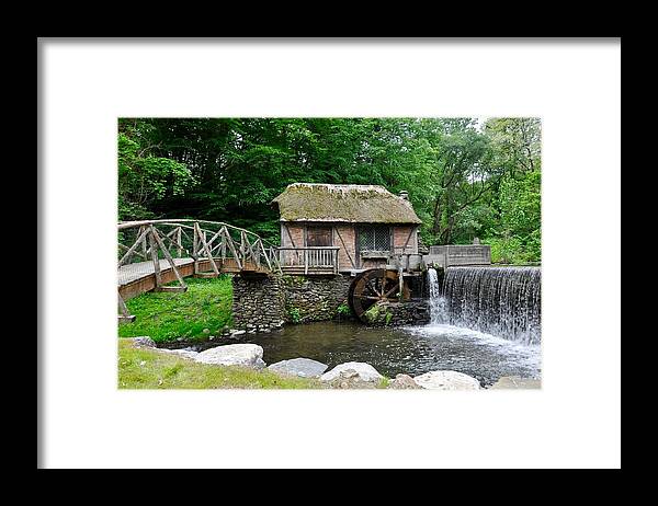 #gomez Mill House Framed Print featuring the photograph The Mill At Gomez Mill House by Cornelia DeDona
