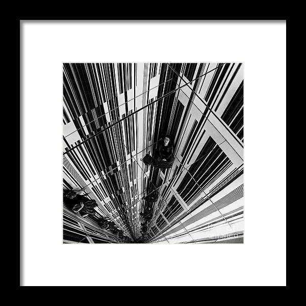 Mirror Framed Print featuring the photograph The Mirror Room by Karen Lewis