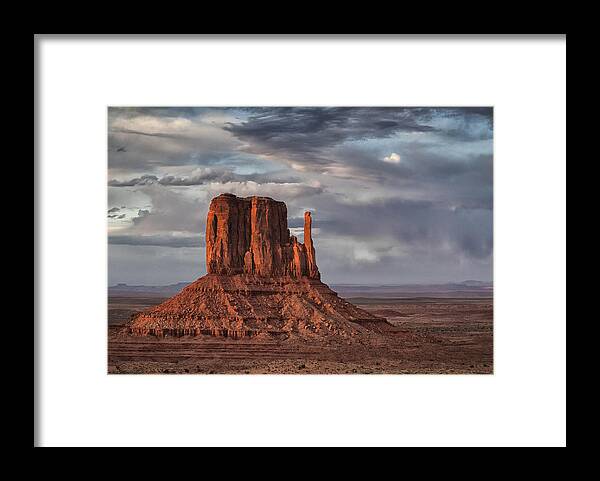 Arizona Framed Print featuring the photograph The Mittens I by Robert Fawcett