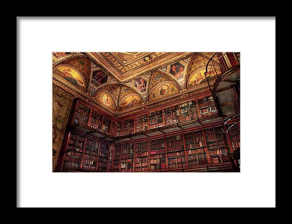 The Morgan Library Framed Print featuring the photograph The Morgan Library by Jessica Jenney
