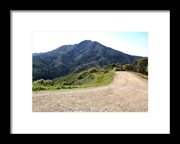 Mount Tamalpais Framed Print featuring the photograph The Mountain is Calling You by Ben Upham III