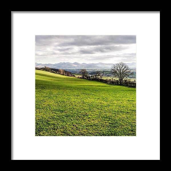 Irish Framed Print featuring the photograph The Mourne Mountains by Aleck Cartwright
