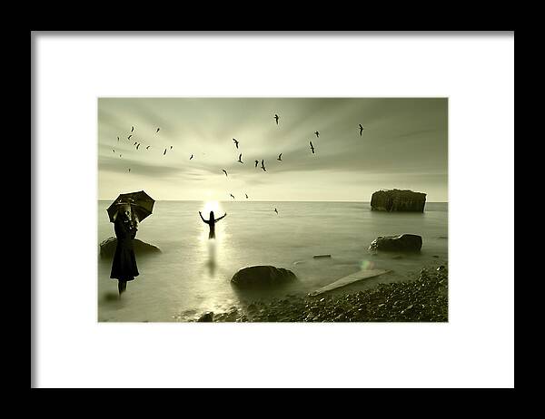 Ostsee Framed Print featuring the photograph The northern end by Nathan Wright