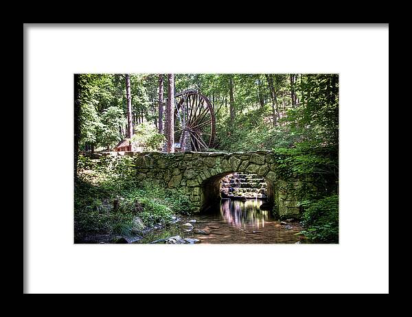 Berry College Framed Print featuring the photograph The Old Mill by Daryl Clark