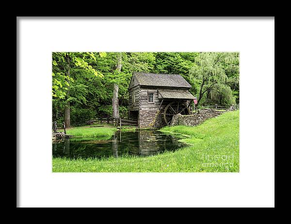 Mill Framed Print featuring the photograph The Old Mill by Nicki McManus