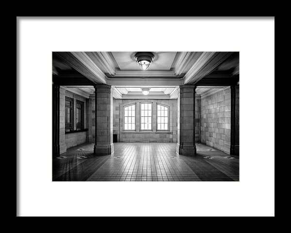 Joliet Framed Print featuring the photograph Joliet Union Station by Matt Hammerstein